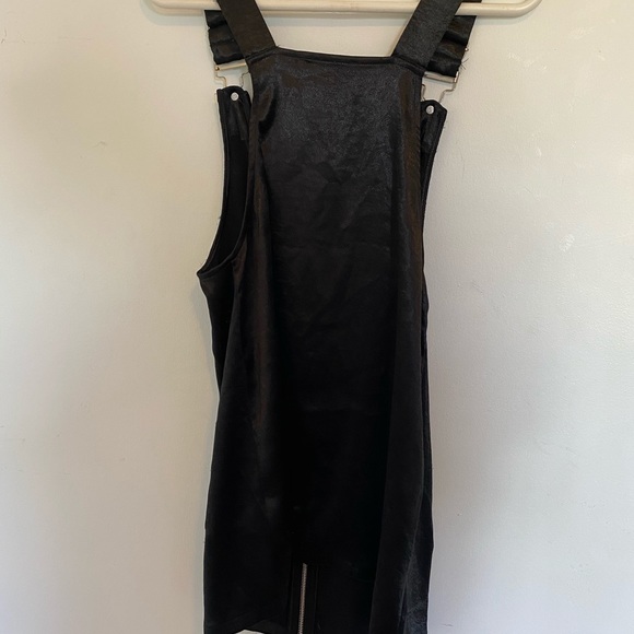 Forever 21 black overall zipper dress - Picture 6 of 7
